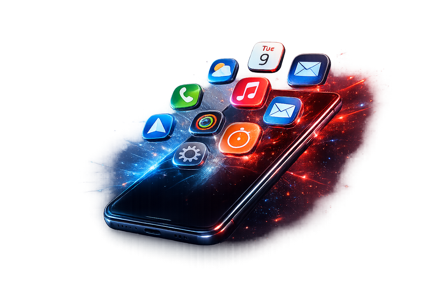 Arte principal da seção de aplicativos